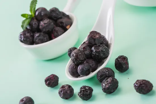 Mirtillo liofilizzato all'ingrosso intero